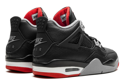 Air Jordan 4 Retro GS 'Bred Reimagined' – Black / Cement Grey | FQ8213-006