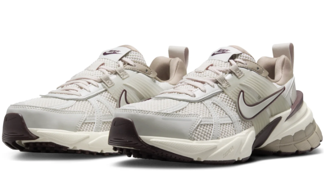 Nike Wmns V2K Run 'Light Greenish Brown / Khaki Earth / Light Bone' FD0736-103