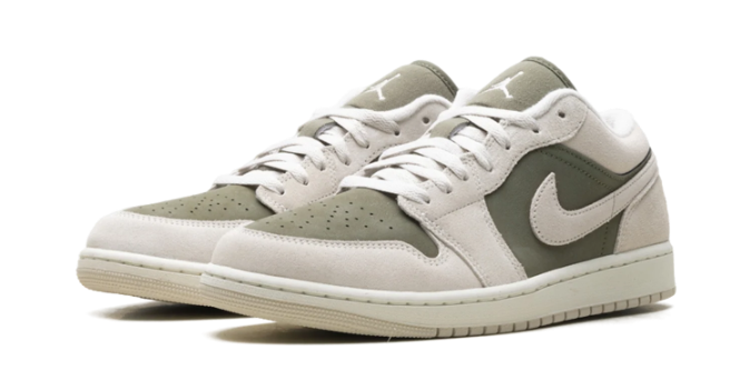 Air Jordan 1 Low SE 'Medium Olive' Sail (HV4089-201)