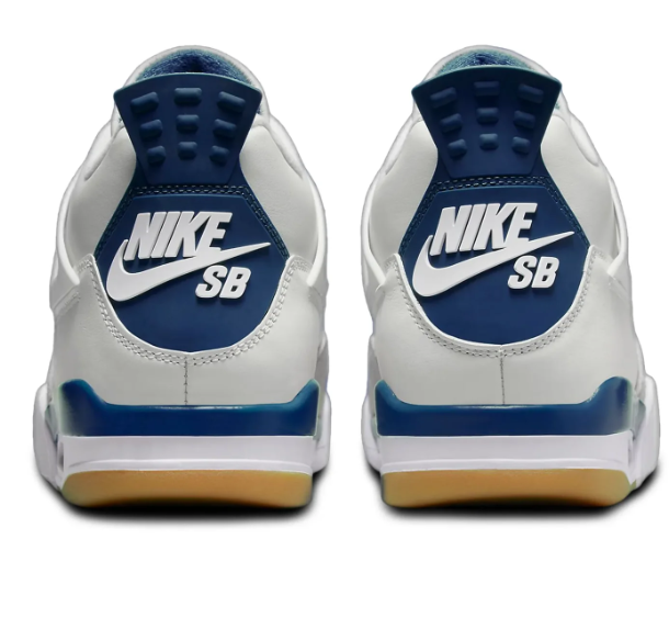 Nike SB x Air Jordan 4 White Navy(2990）