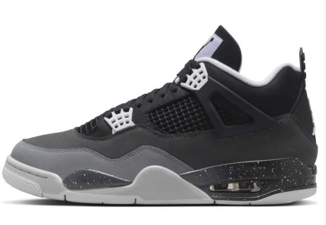 Air Jordan 4 Retro 'Fear' (2024) – Black / Cool Grey / Pure Platinum | FQ8138-002
