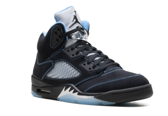 Air Jordan 5 Low 'Black University Blue' (2026) DD0587-008 – Black / University Blue