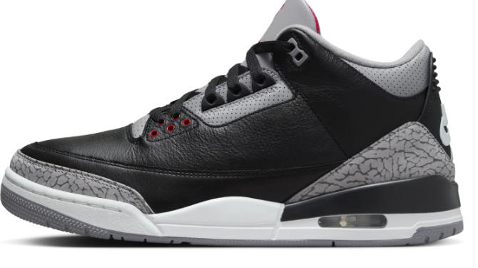 Air Jordan 3 Retro 'Black Cement' | DN3707-010