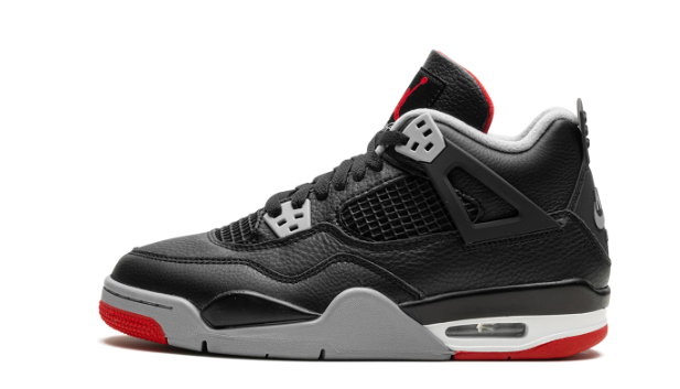 Air Jordan 4 Retro GS 'Bred Reimagined' – Black / Cement Grey | FQ8213-006