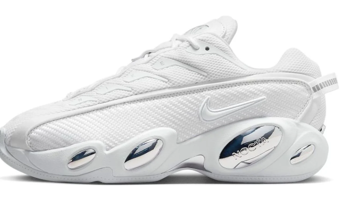 Nike x NOCTA Glide – 'White/Chrome' DM0879-100