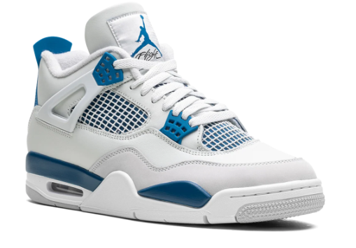 Air Jordan 4 Retro OG 'Military Blue' – White / Military Blue | FV5029-141