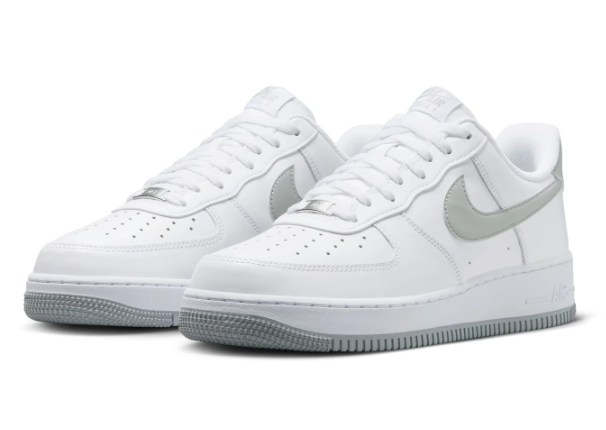 Nike Air Force 1 Low '07 'White/Wolf Grey' Men's Sneakers