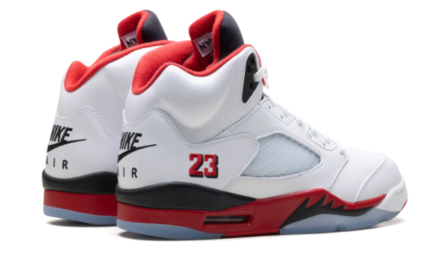 Air Jordan 5 'Fire Red / Black Tongue' (2025) HQ7978-101