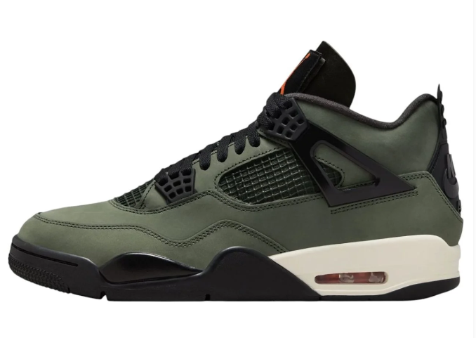 Air Jordan 4 Retro x Undefeated 'Deep Green' (2025) IB1519-200 – Deep Green / Camo
