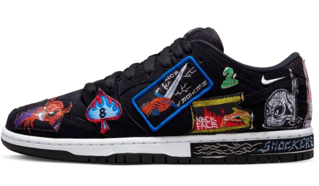 Nike SB Dunk Low Pro QS x Neckface – 'Black' DQ4488-001