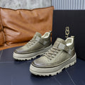 UGG High-Top Sneaker – Olive Green Chunky Sole