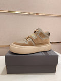 UGG Platform Mid-Top Sneaker – Sand Suede