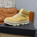 UGG High-Top Sneaker – Citron Yellow-Green | Cream Lug Sole
