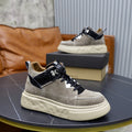 UGG Mid-Top Sneaker – Ash Grey Suede | Croc-Embossed Collar & Sculpted Sole