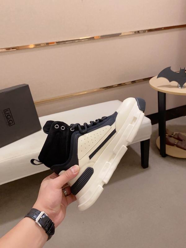 UGG High-Top Sneaker – Black & Cream Chunky Sole