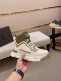 UGG High-Top Sneaker – Olive & Cream Chunky Sole