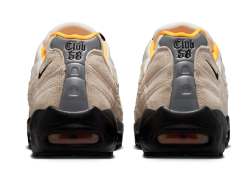 Nike SB Air Max 95 WC - Sail  Black  Laser Orange