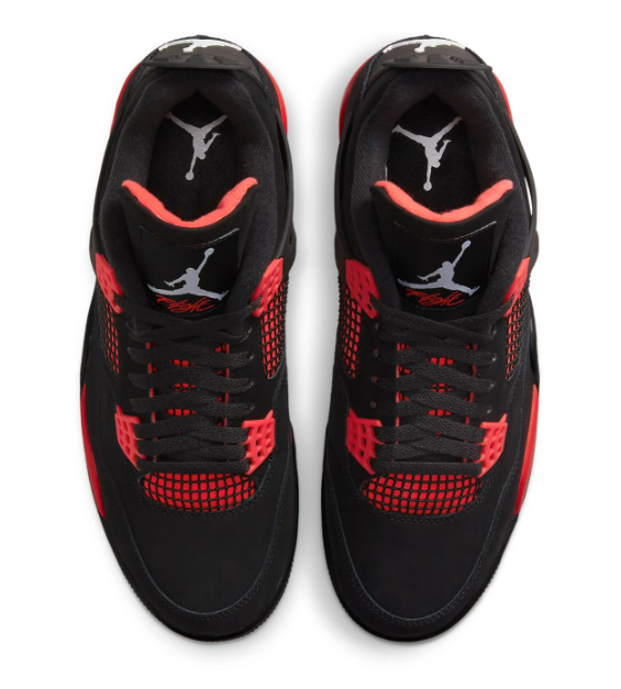 Air Jordan 4 Retro 'Red Thunder' (2021) CT8527-016 – Black / Red / White