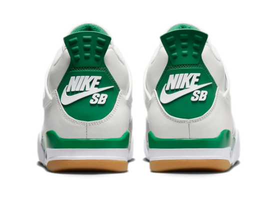 Air Jordan 4 Retro SB 'Pine Green' DR5415-103 – White / Pine Green / Neutral Grey