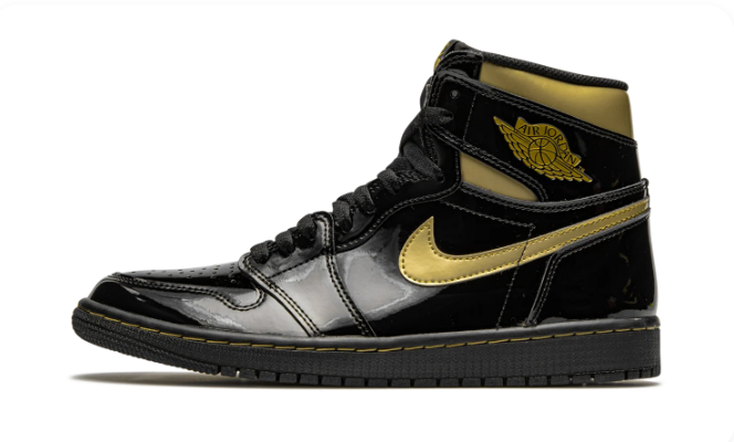 Air Jordan 1 Retro High OG 'Black/Metallic Gold' | 555088-032