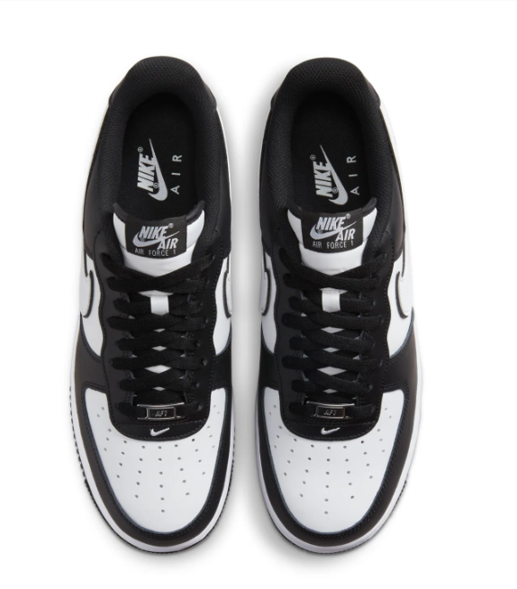 Nike Air Force 1 Low '07 'Panda' Black/White Men's Sneakers