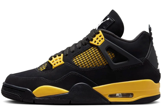Air Jordan 4 Retro 'Thunder' DH6927-017 – Black / Tour Yellow
