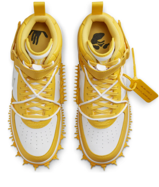 Nike x Off-White Air Force 1 Mid SP – 'Varsity Maize' DR0500-101