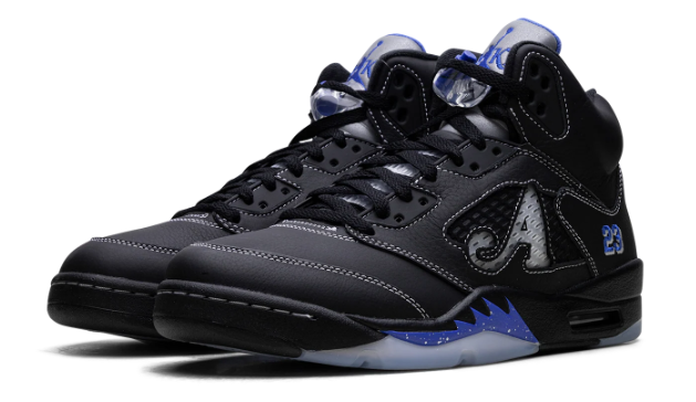 Air Jordan 5 x Awake NY 'Racer Blue' DV4982-004 – Black / White / Racer Blue