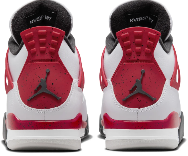 Air Jordan 4 Retro 'Red Cement' (2023) DH6927-161 – White / Fire Red / Black