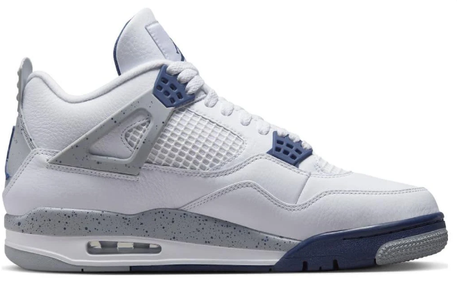 Air Jordan 4 Retro 'Midnight Navy' (DH6927-140) – White / Midnight Navy