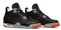 Wmns Air Jordan 4 Retro 'Starfish' (2021) – Black / Starfish Orange