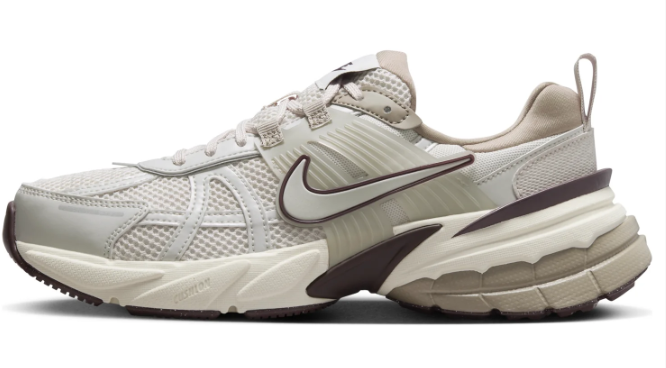Nike Wmns V2K Run 'Light Greenish Brown / Khaki Earth / Light Bone' FD0736-103
