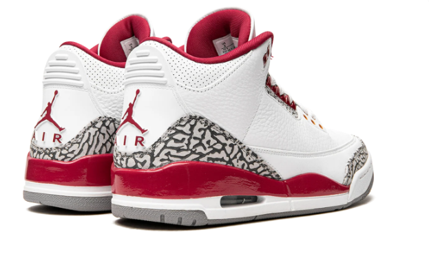 Air Jordan 3 Retro 'Cardinal' | CT8532-126 | White / Cardinal Red / Light Curry