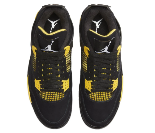 Air Jordan 4 Retro 'Thunder' DH6927-017 – Black / Tour Yellow